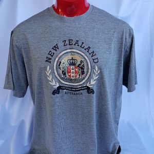 Mens "Design Apparel" New Zealand T-Shirt XL (New)
